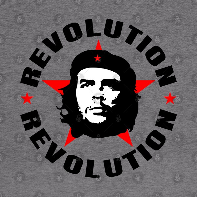 Che Guevara Rebel Cuban Guerrilla Revolution T-Shirt by HiDearPrint